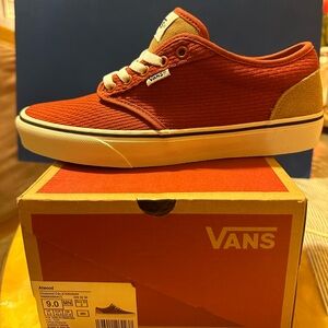 Vans red color size 9 men